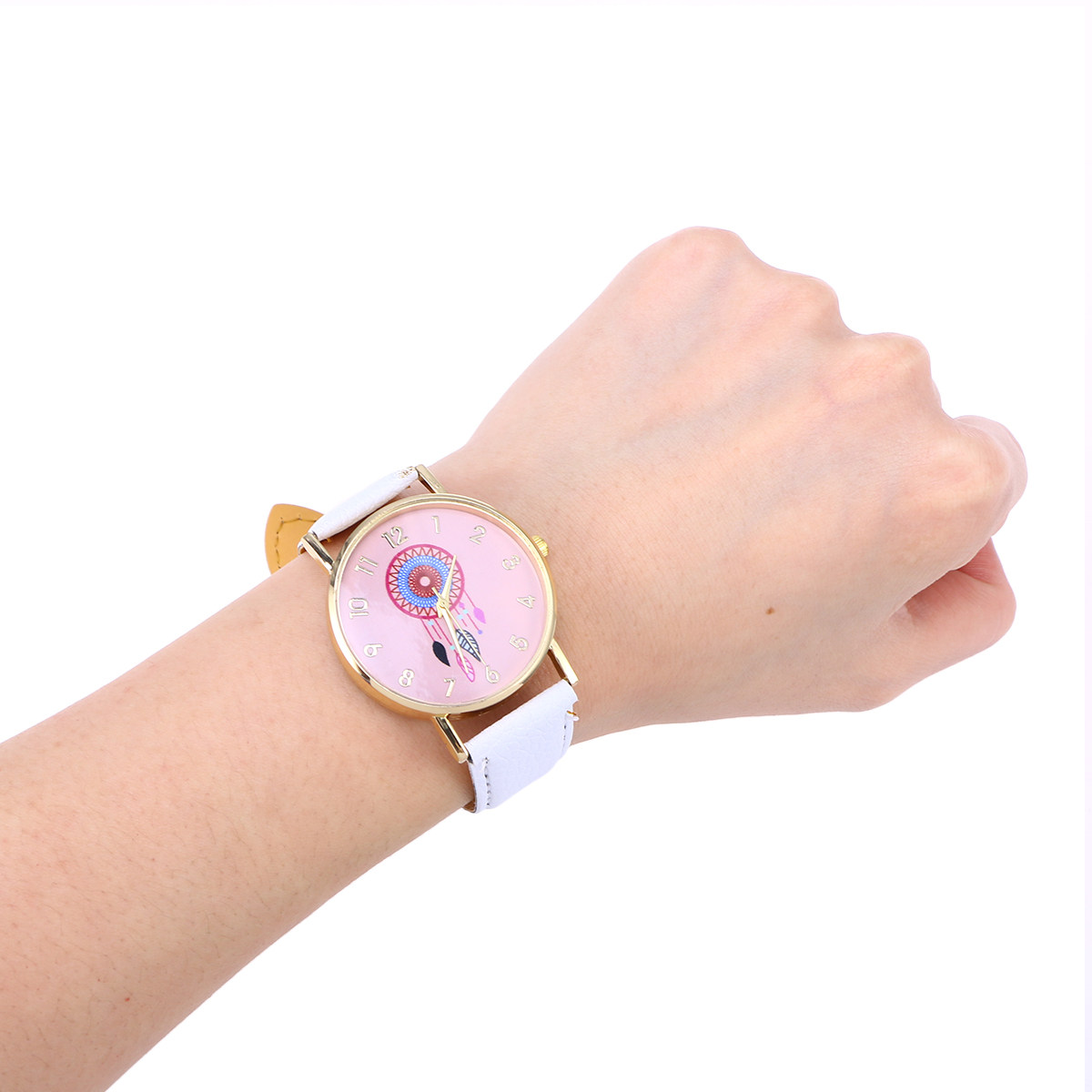 Luxury Watch Gift For Her - Элегантные женские кварцевые часы с ремешком