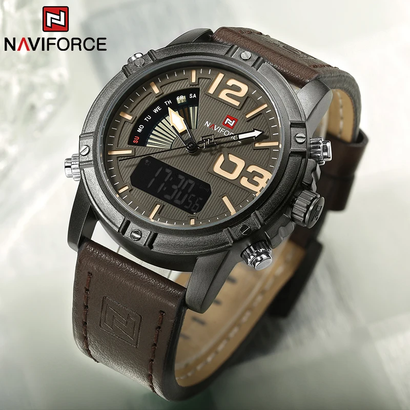 Luxury Watch Investment - NAVIFORCE лучший бренд мужские часы многофункциональные