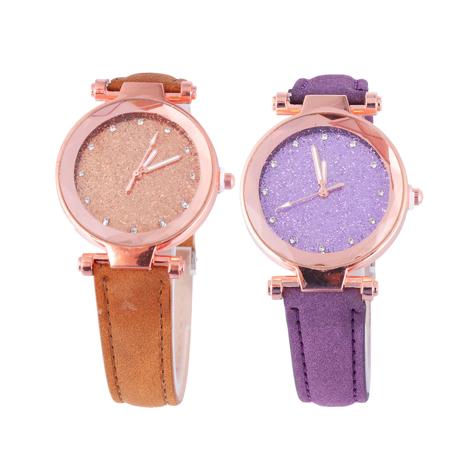 2 шт. женские наручные часы, м – обзор и цена Luxury Watch Gift For Her