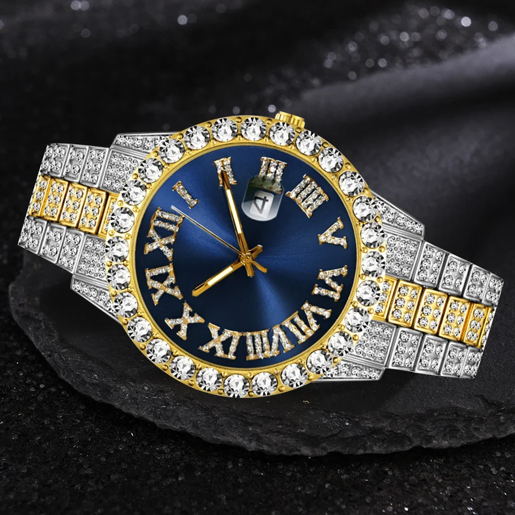 Iced Out Часы Мужчины Элитный  – обзор и цена Luxury Watch Iceberg