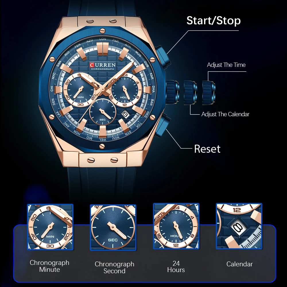Мужские водонепроницаемые квар – обзор и цена Luxury Watch Investment