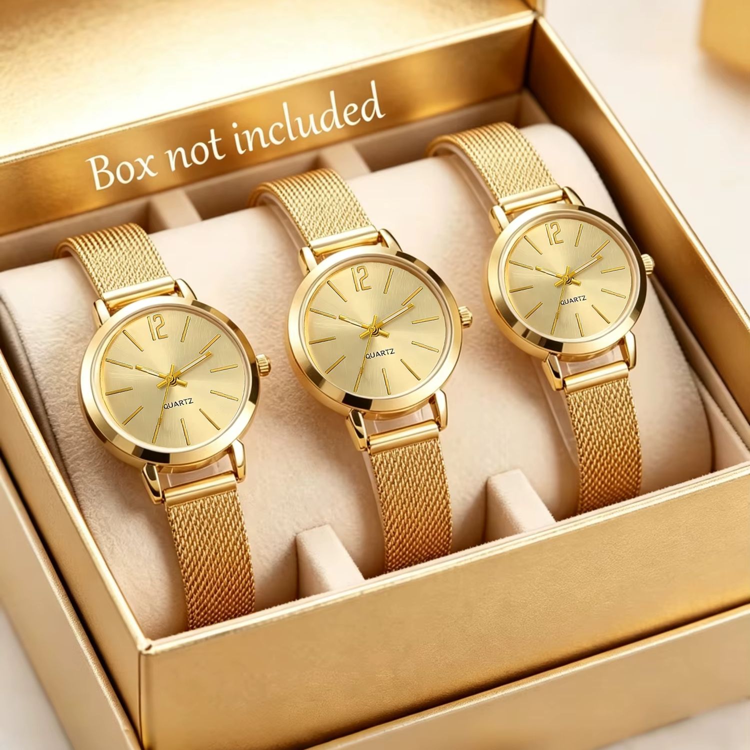 Набор из трех компактных кругл – обзор и цена Luxury Watch Gift For Her