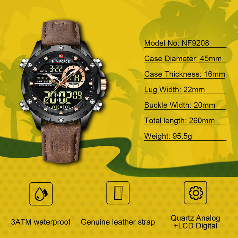 Новые мужские часы NAVIFORCE,  – обзор и цена Luxury Watch Magazine