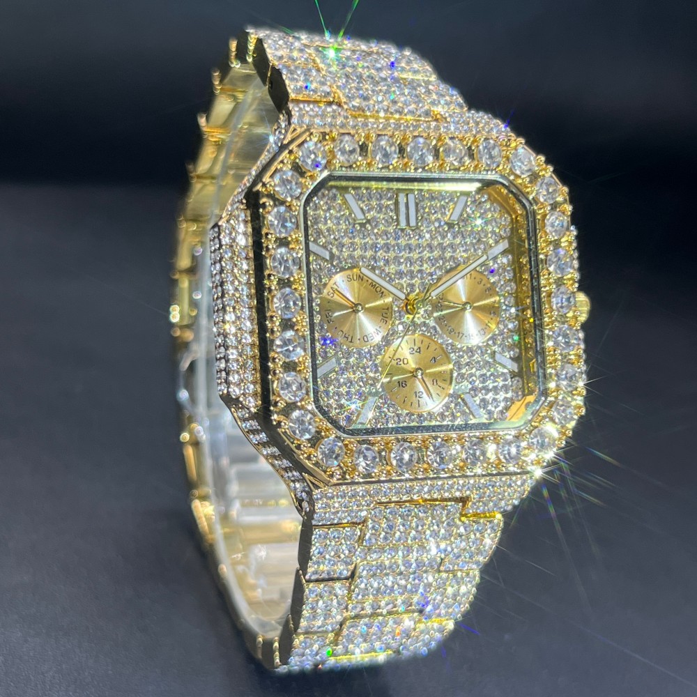 MISSFOX Роскошные часы с брилл – обзор и цена Luxury Watch Iceberg