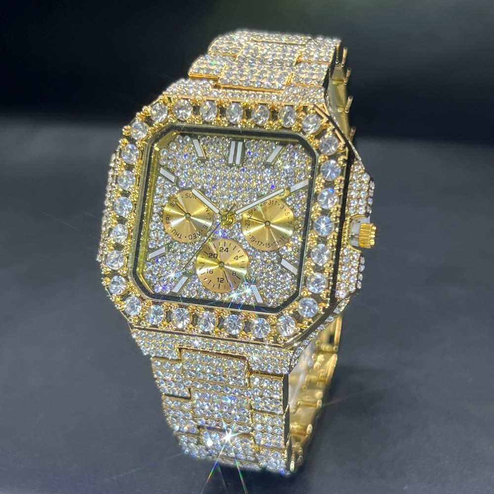 MISSFOX Роскошные часы с брилл – обзор и цена Luxury Watch Iceberg